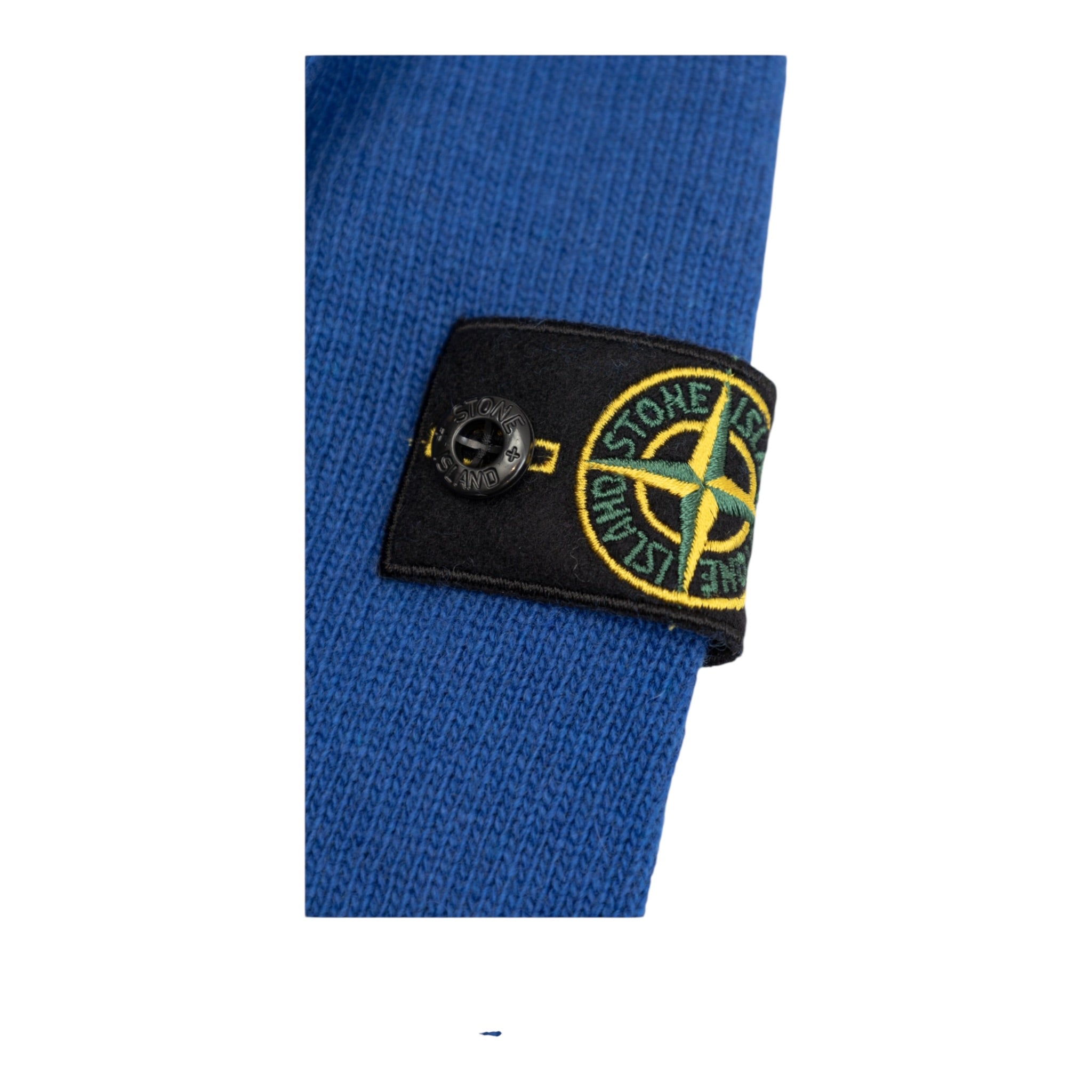 Stone Island Maglia tinta unita con Logo Cobalto per Bambino K2S165100002 COBALTO STONE ISLAND 