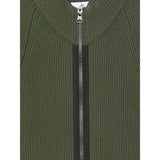 Stone Island Maglia tinta unita con Zip Verde per Bambino K2S165100012 VERDE STONE ISLAND 