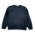 Stone Island Felpa tinta unita Girocollo Blu per Bambino K2S166100001 BLU STONE ISLAND 