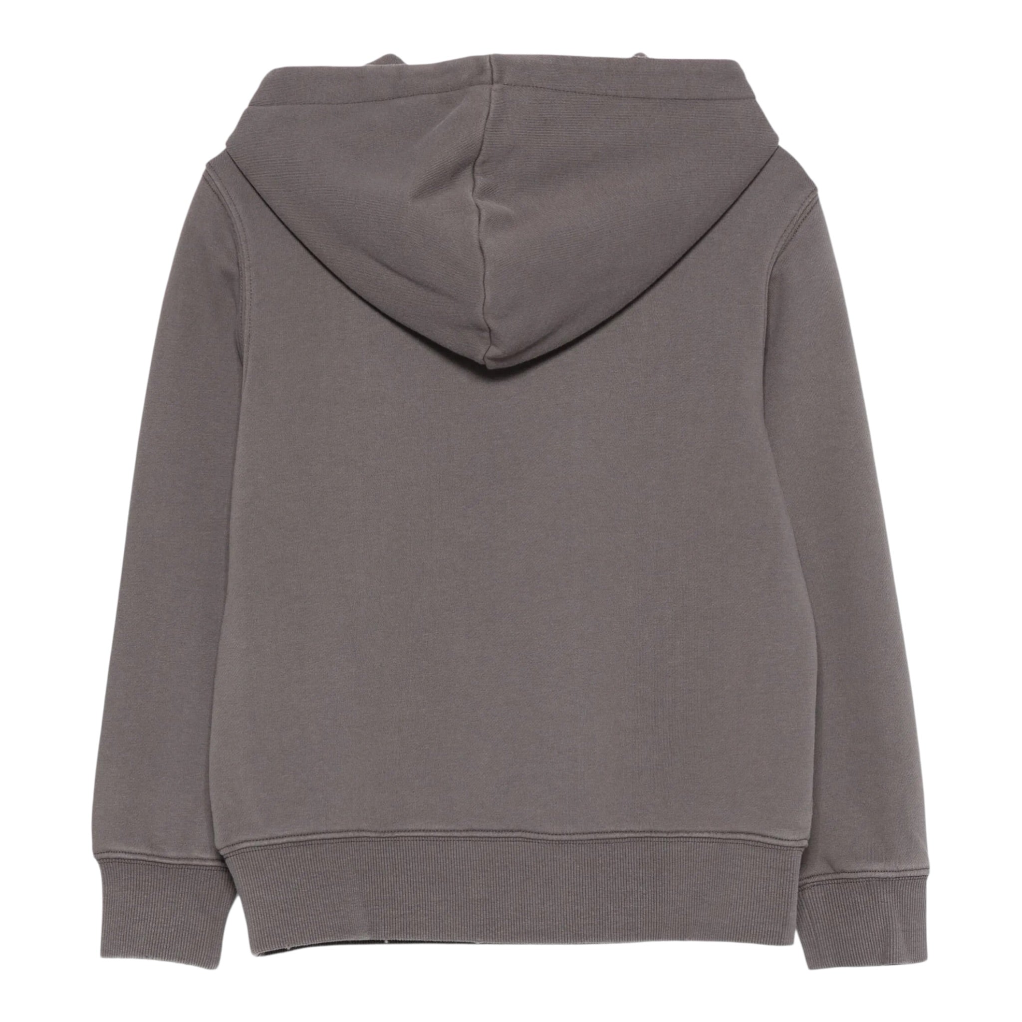 Sun68 Felpa Xhiusa con Cappuccio tinta unita Grigio per Bambino F45336 GRIGIO SUN68 