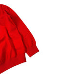 Sun68 Maglia tinta unita Girocollo con Logo Rosso per Bambino K44301 ROSSO SUN68 