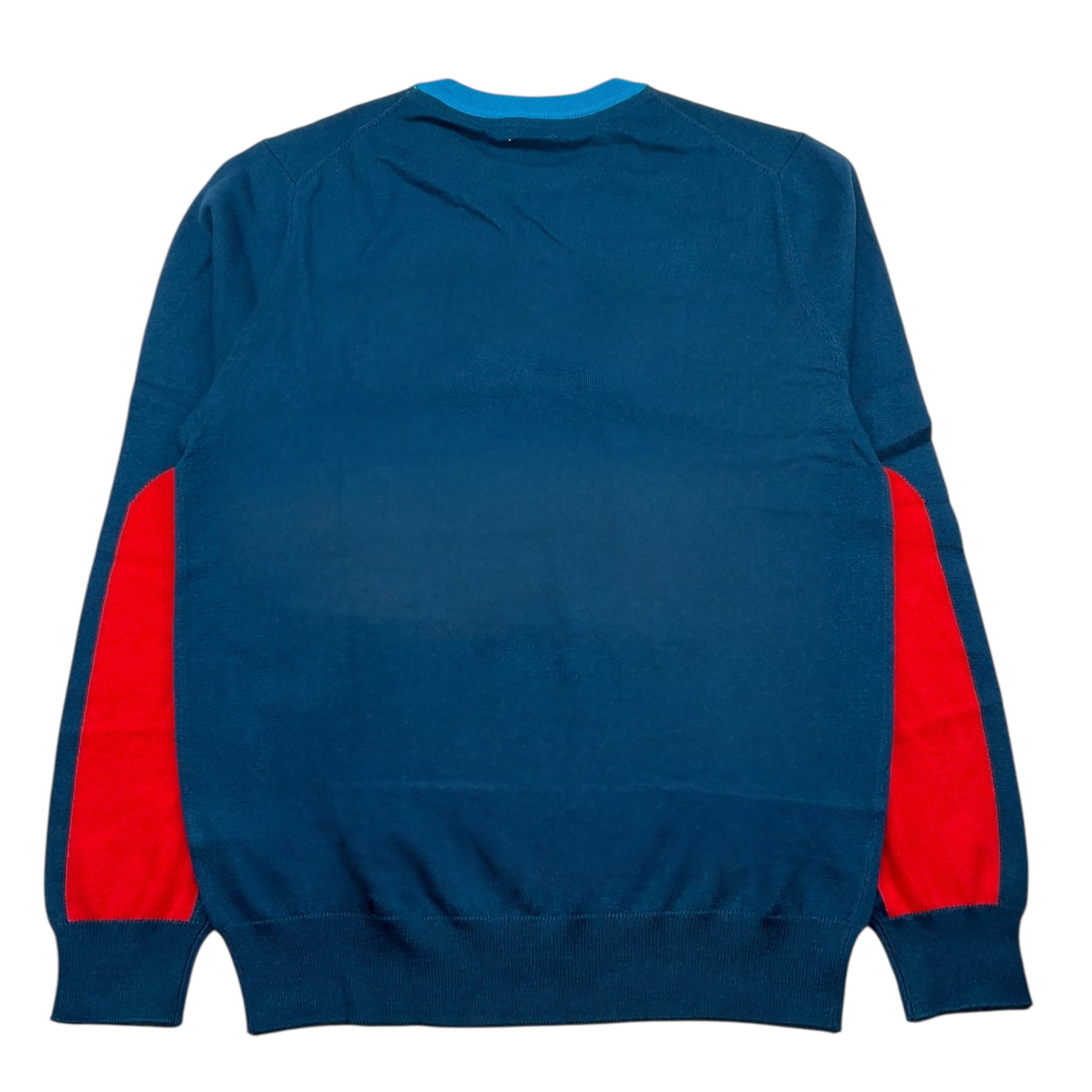Sun68 Maglia tinta unita Girocollo Petrolio per Bambino K44330 PETROLIO SUN68 