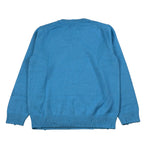 Sun68 Maglia Girocollo tinta unita Azzurro per Bambino K45322 AZZURRO SUN68 