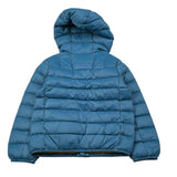 Sun68 Giubbino tinta unita con Zip E Cappuccio Blu per Bambino R45301J BLU SUN68 