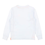 Sun68 Shirt Girocollo tinta unita Bianco per Bambino T41317 BIANCO SUN68 