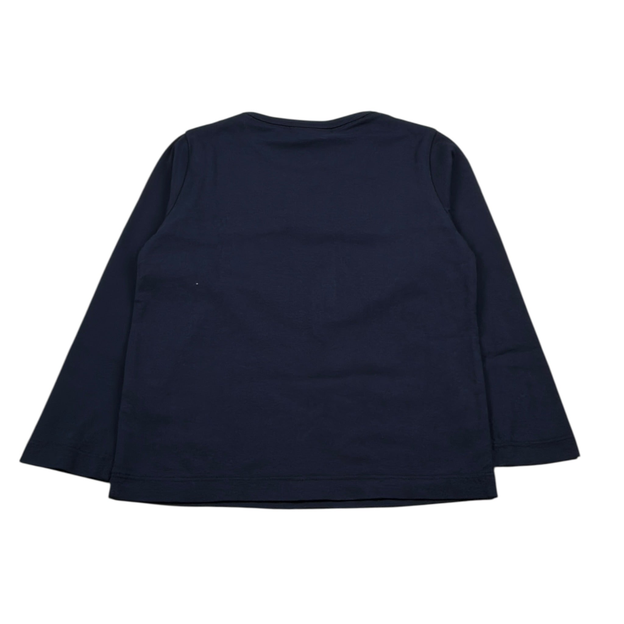 Sun68 Shirt Girocollo tinta unita con Logo Blu per Neonato T45305N BLU SUN68 