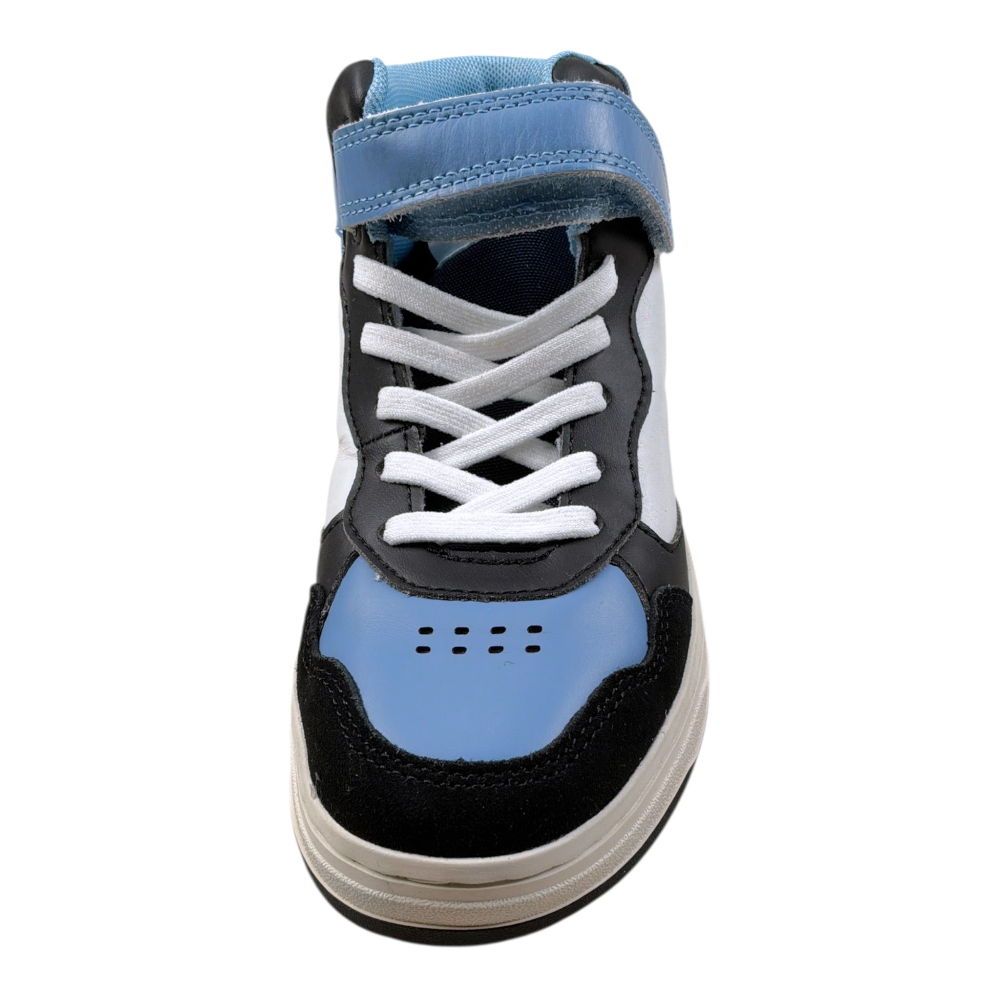 Sun68 Sneakers Collo Alto con Lacci Azzurro per Bambino Z45350 AZZURRO SUN68 