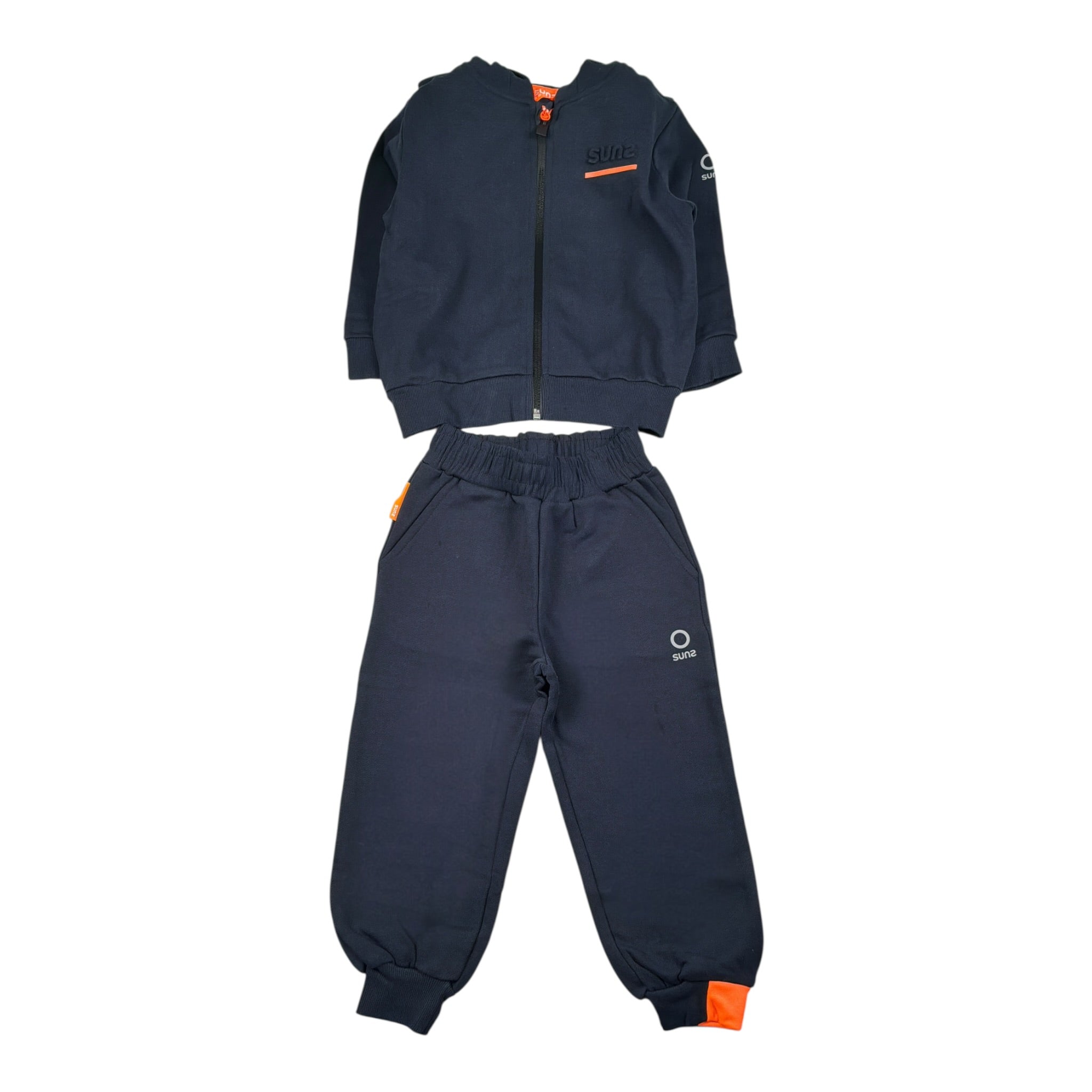Suns Completo 2Pz Felpa-Pantalone Blu per Neonato COMS6305UB BLU SUNS 