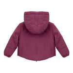 Suns Giubbino tinta unita con Cappuccio Fuxia per Neonata GBS5354DB FUXIA SUNS 