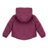 Suns Giubbino tinta unita con Cappuccio Fuxia per Bambina GBS5354DBJ FUXIA SUNS 