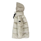 Suns Giubbino tinta unita con Cappuccio Beige per Bambina GBS63070 BEIGE SUNS 
