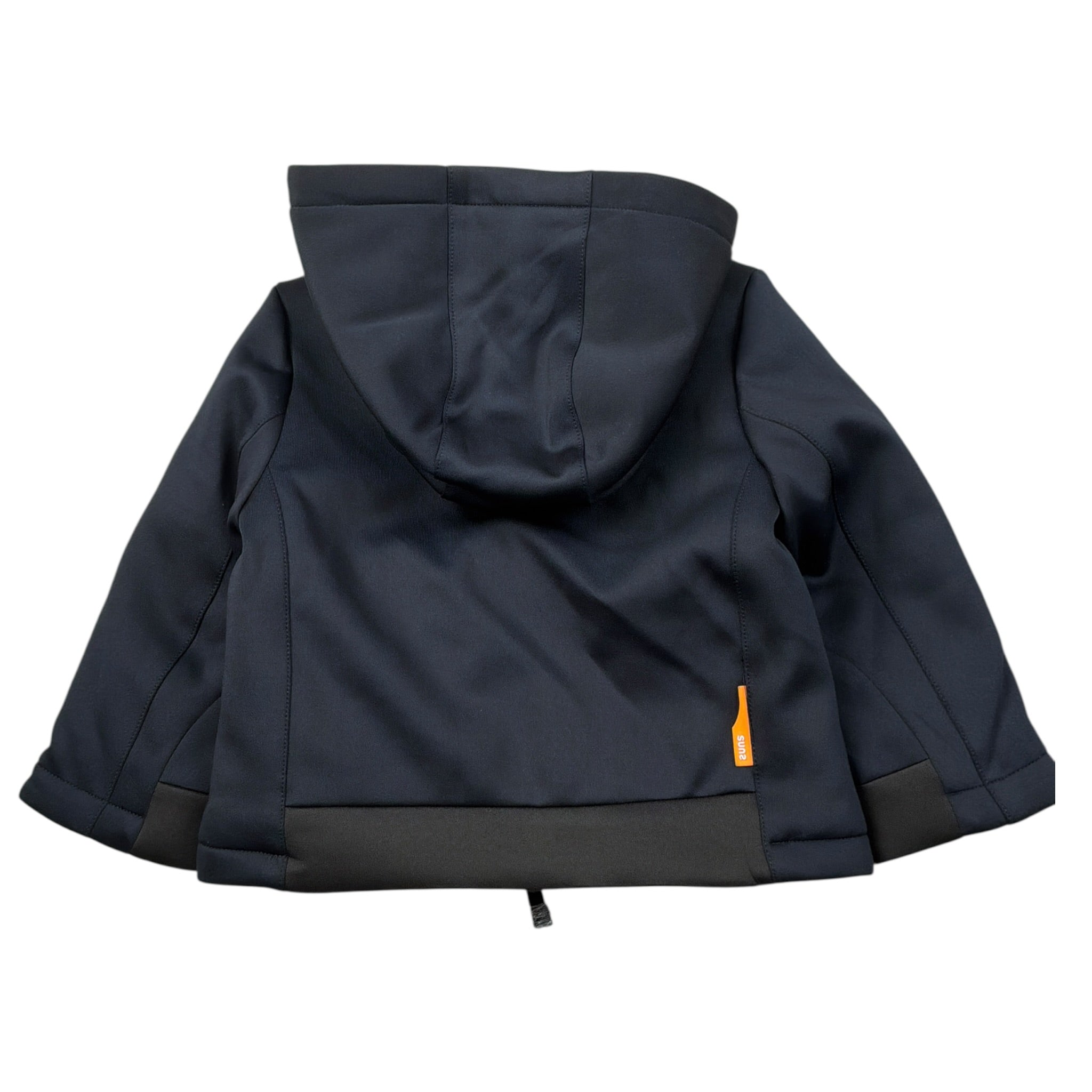 Suns Giubbino Tina Unita con Zip E Cappuccio Blu per Neonato GBS6308UB BLU SUNS 