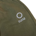 Suns Pantalone tinta unita con Logo Verde per Bambino PFS6305U VERDE SUNS 