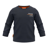 Suns Shirt tinta unita con Stampa Blu per Bambino TSS6301UBJ BLU SUNS 