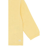 Tartine Et Chocolat Cardigan tinta unita con Ricami Giallo per Neonata CA18011 GIALLO TARTINE ET CHOCOLAT 