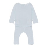 Tartine Et Chocolat Completo 2Pz Maglia-Pantalone Azzurro per Neonato CA3610 AZZURRO TARTINE ET CHOCOLAT 