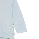 Tartine Et Chocolat Completo 2Pz Maglia-Pantalone Azzurro per Neonato CA3610 AZZURRO TARTINE ET CHOCOLAT 