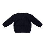 Tartine Et Chocolat Cardigan tinta unita Blu per Neonato CB18001N BLU TARTINE ET CHOCOLAT 