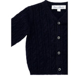 Tartine Et Chocolat Cardigan tinta unita Blu per Neonato CB18001N BLU TARTINE ET CHOCOLAT 