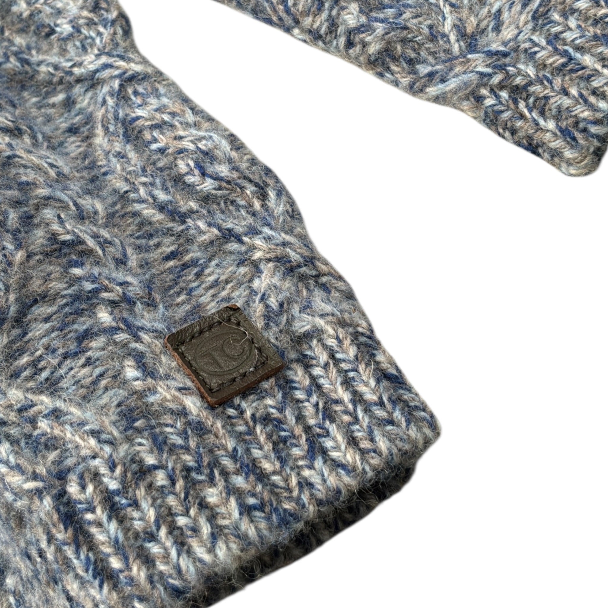 Tartine Et Chocolat Cardigan tinta unita con Colletto Blu per Bambino CB18011J BLU TARTINE ET CHOCOLAT 