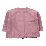 Tartine Et Chocolat Cardigan tinta unita con Ricami Rosa per Neonata CB18101 ROSA TARTINE ET CHOCOLAT 