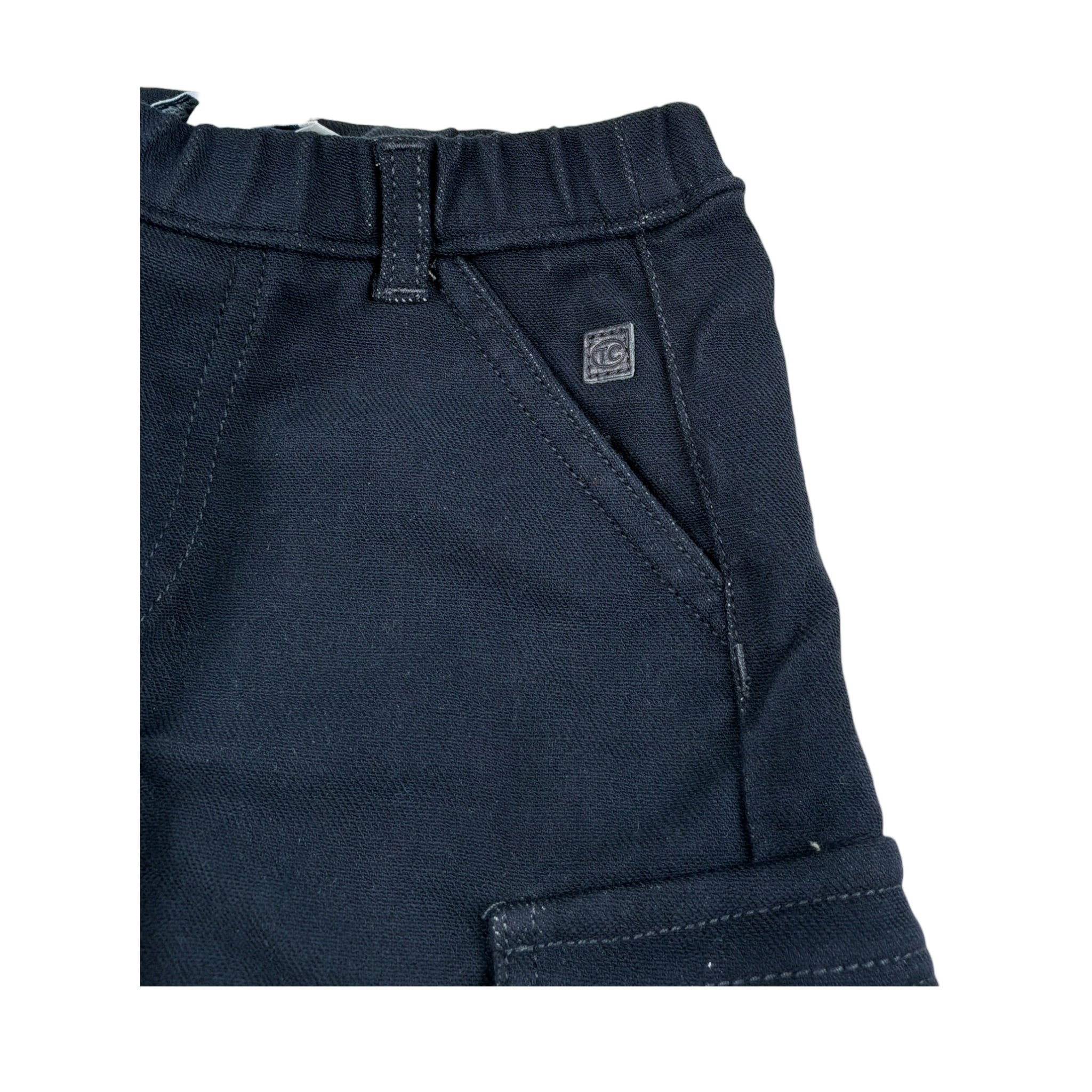 Tartine Et Chocolat Pantalone tinta unita con Elastico In Vita Blu per Bambino CB22171N BLU TARTINE ET CHOCOLAT 