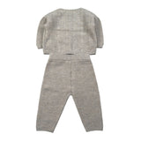 Tartine Et Chocolat Completo 2 Pezzi Cardigan-Pantalone Beige per Neonato CB36010 BEIGE TARTINE ET CHOCOLAT 