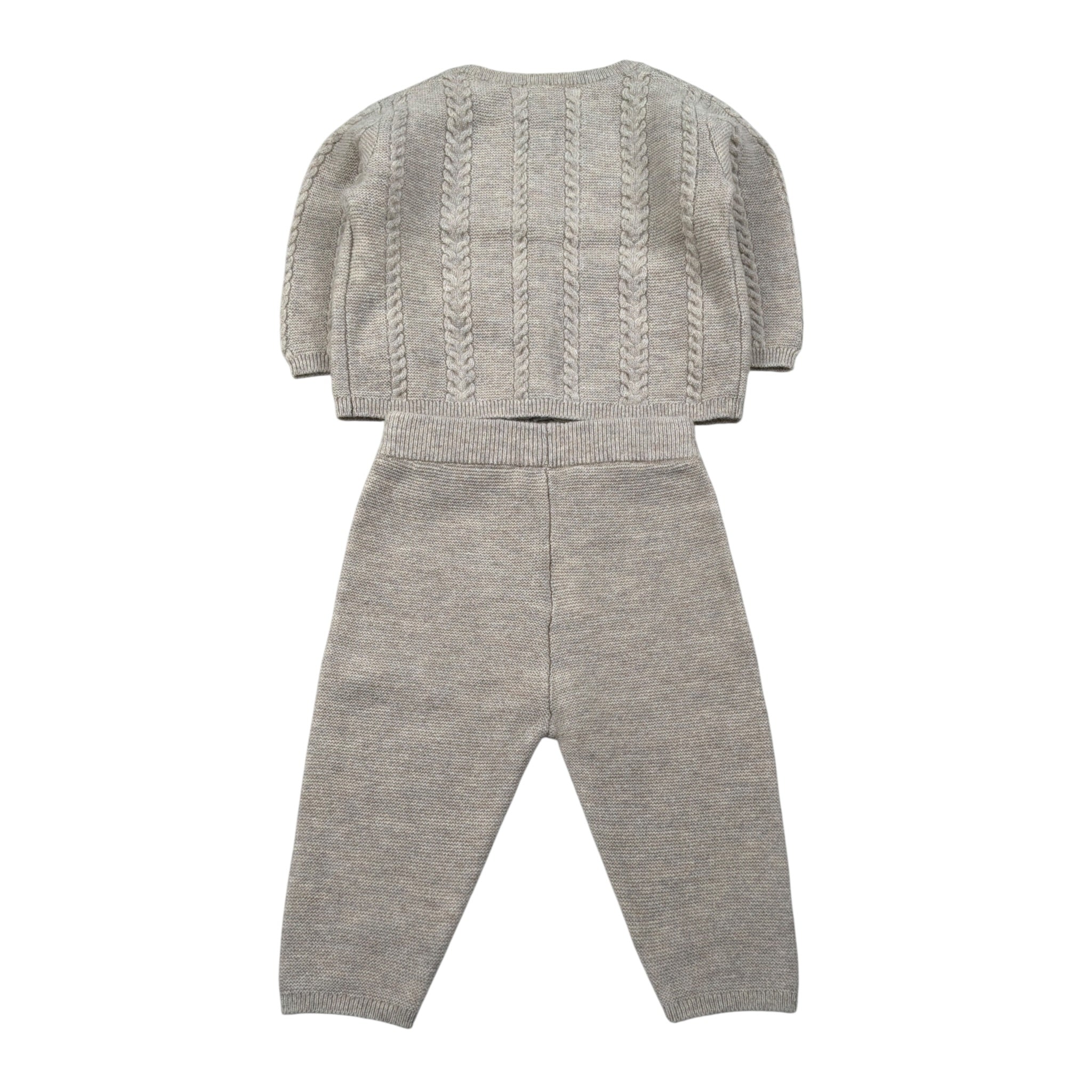 Tartine Et Chocolat Completo 2 Pezzi Cardigan-Pantalone Beige per Neonato CB36010 BEIGE TARTINE ET CHOCOLAT 