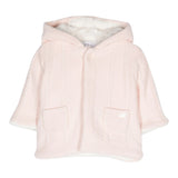 Tartine Et Chocolat Cappotto tinta unita con Cappuccio Rosa per Neonata TZ40000 ROSA TARTINE ET CHOCOLAT 