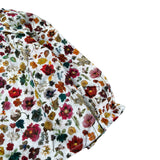 Teddy E Minou Camicia tinta unita con Stampa Fiori Bianco per Neonata A25TCL0002C0001 BIANCO TEDDY E MINOU 
