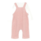 Teddy E Minou Completo 2 Pezzi Salopette-Shirt Rosa per Neonata A25TDS0004PE034 ROSA TEDDY E MINOU 