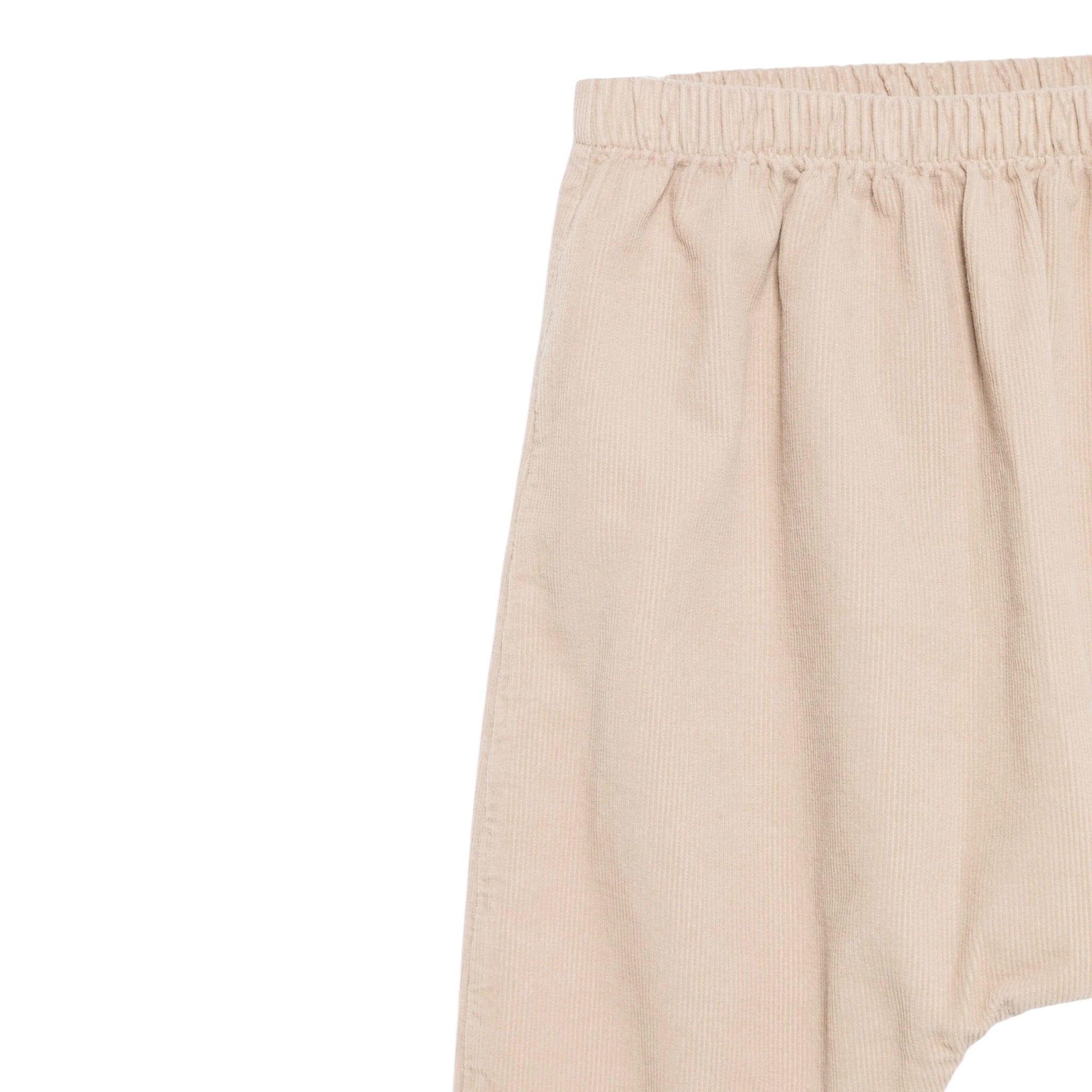Teddy E Minou Pantalone tinta unita con Elastico In Vita Beige per Neonato A25TPL0005V6024 BEIGE TEDDY E MINOU 