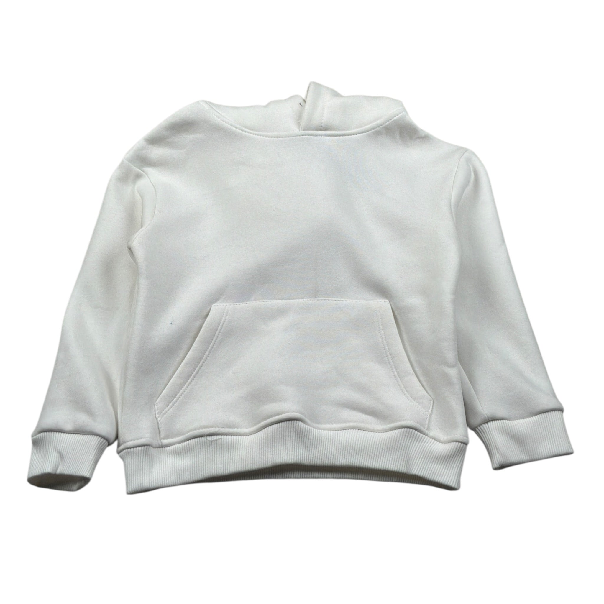 The Brothers Felpa Chiusa con Cappuccio tinta unita Bianco per Neonato TK062N BIANCO THE BROTHERS 