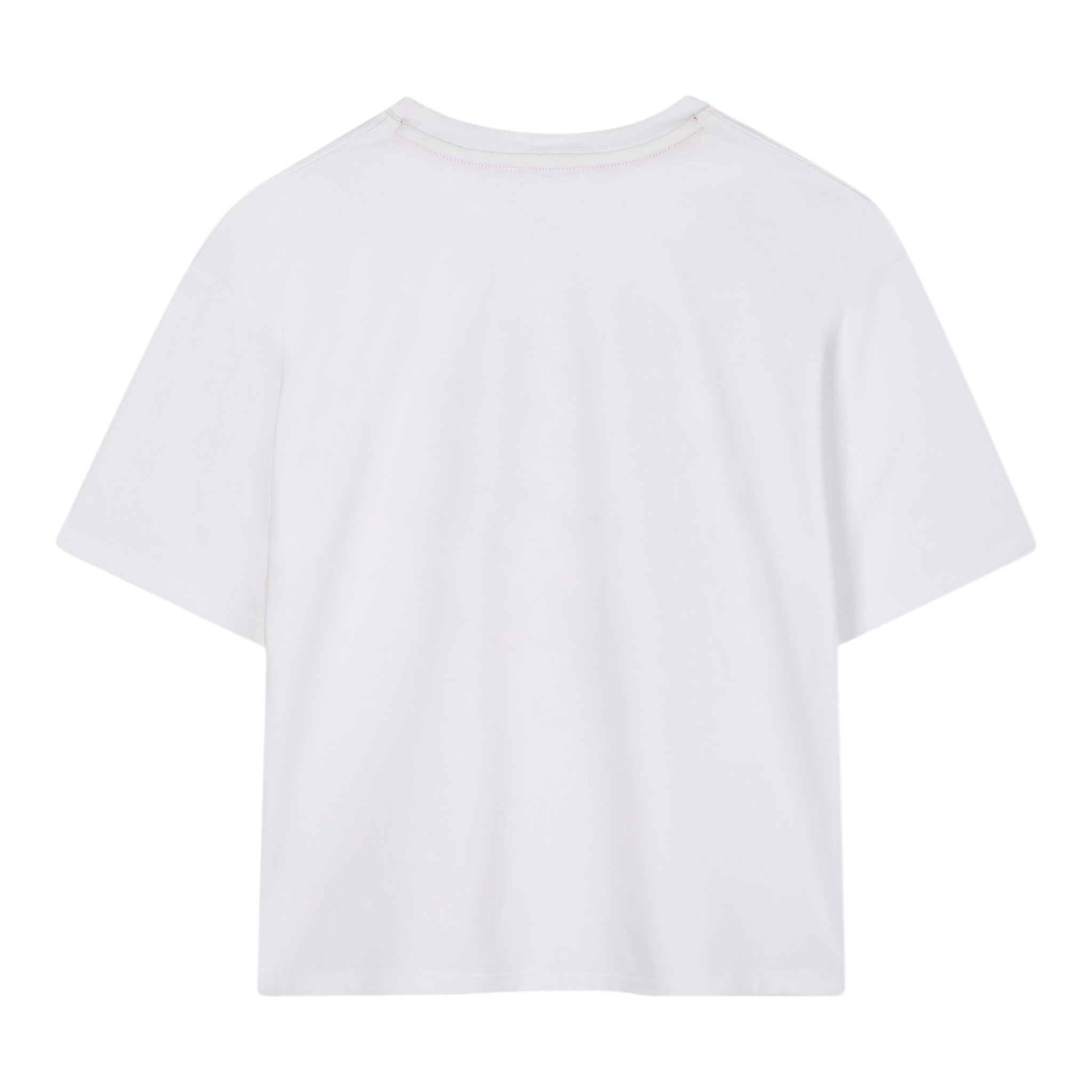 The Marc Jacobs T-Shirt Girocollo tinta unita con Stampe Bianco per Bambina W60579 BIANCO THE MARC JACOBS 