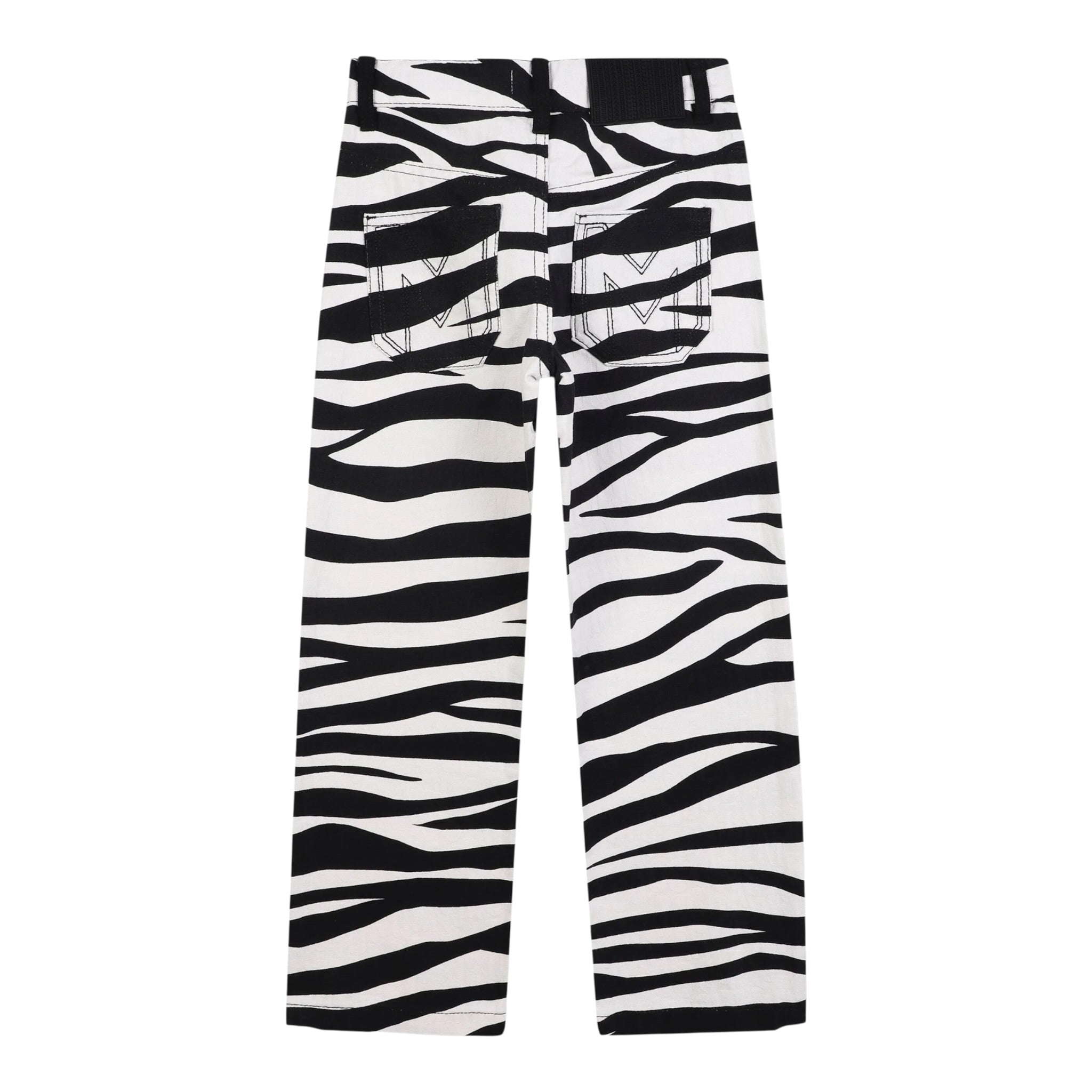 The Marc Jacobs Jeans Fantasia Zebrata Bicolore Bianco/Nero per Bambina W60591 BIANCO/NERO THE MARC JACOBS 