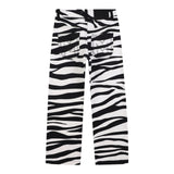 The Marc Jacobs Jeans Fantasia Zebrata Bicolore Bianco/Nero per Neonata W60591N BIANCO/NERO THE MARC JACOBS 