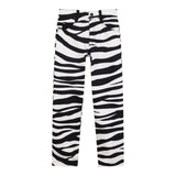 The Marc Jacobs Jeans Fantasia Zebrata Bicolore Bianco/Nero per Neonata W60591N BIANCO/NERO THE MARC JACOBS 