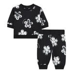 The Marc Jacobs Completo 2 Pezzi Felpa-Pantalone tinta unita Nero per Bambina W60661J NERO THE MARC JACOBS 