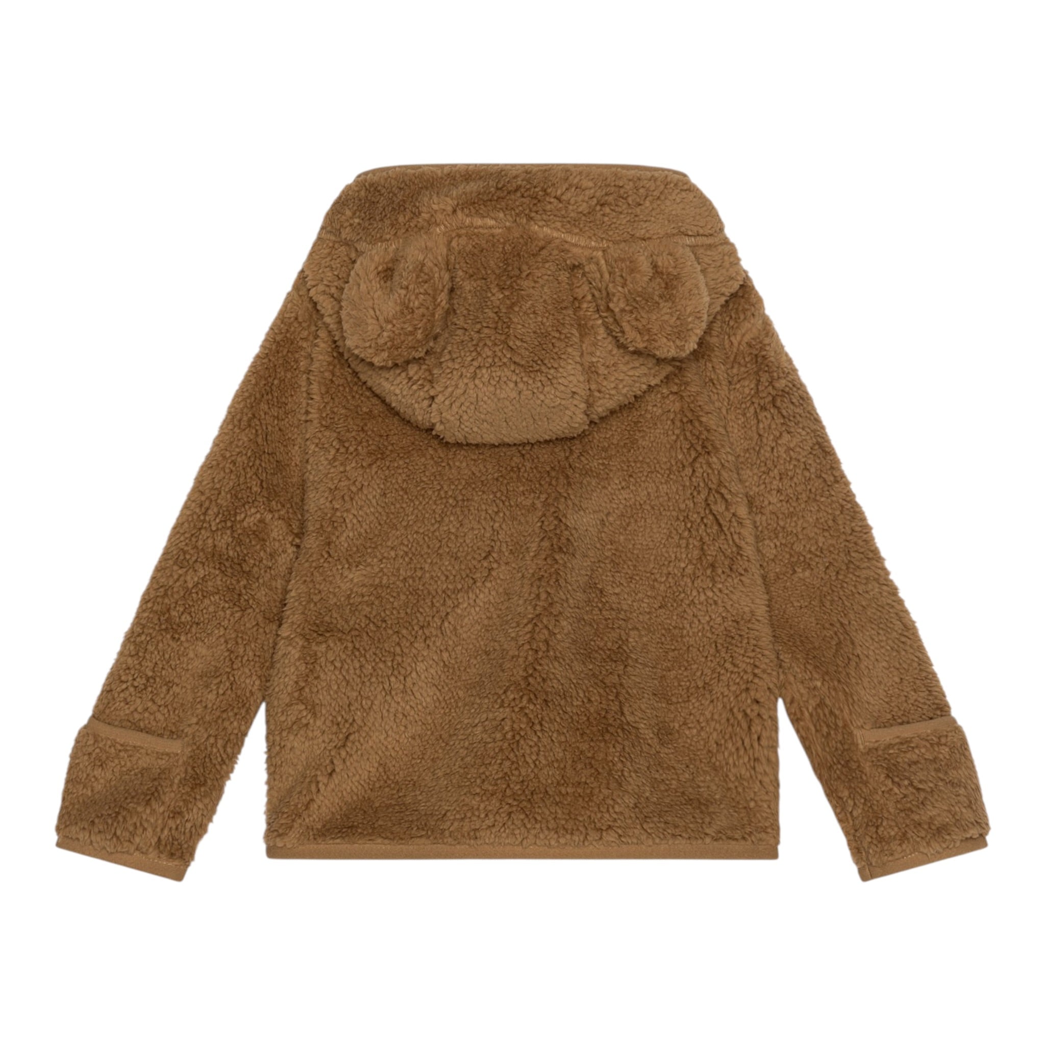 The North Face Giubbino Teddy tinta unita con Cappuccio Cammello per Neonato BF0A88VWBQ8 CAMMELLO THE NORTH FACE 