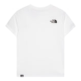 The North Face T-Shirt Girocollo tinta unita con Logo Bianco per Bambino NF0A87T4JK3 BIANCO THE NORTH FACE 