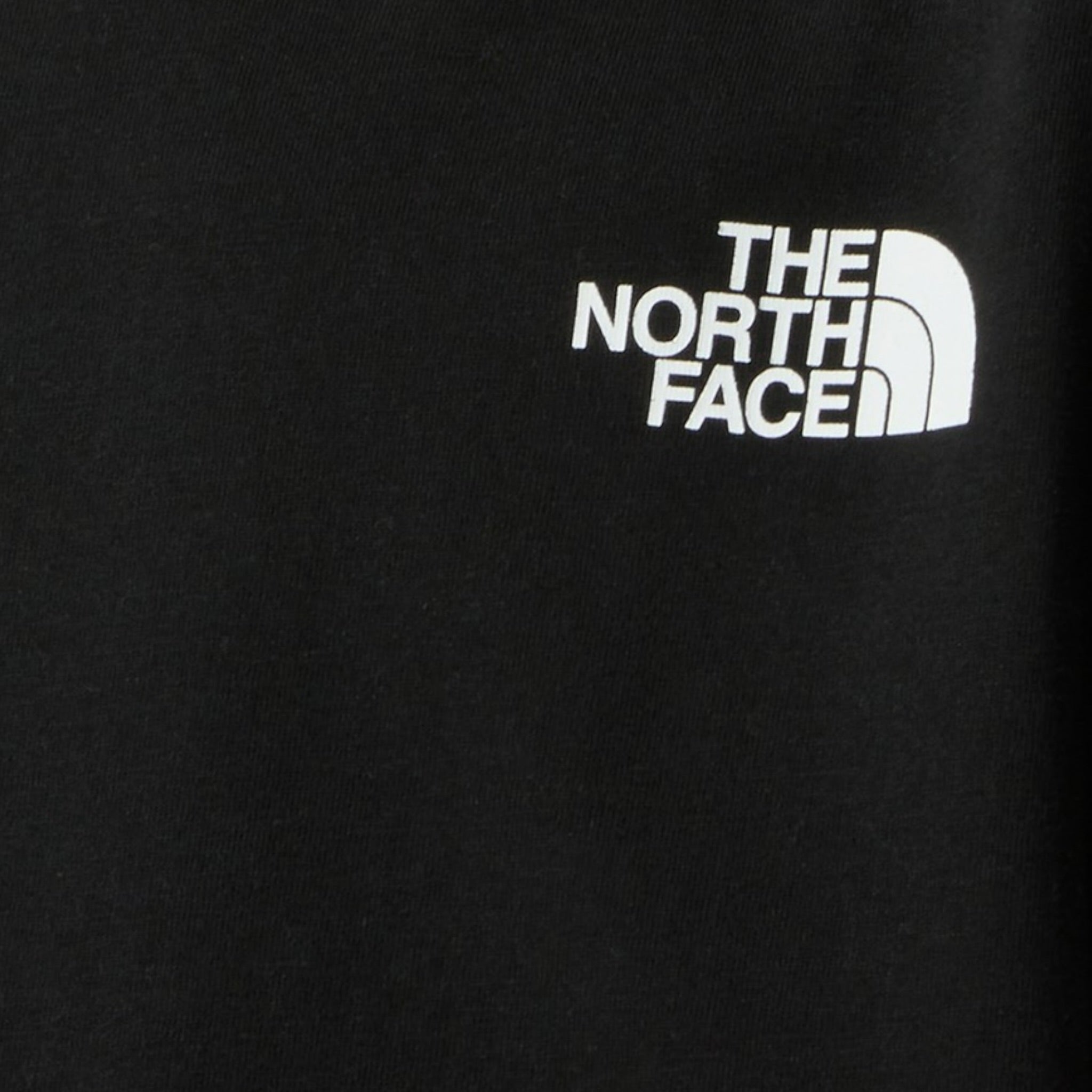 The North Face T-Shirt Girocollo tinta unita con Logo Nero per Bambino NF0A87T4JK3X NERO THE NORTH FACE 