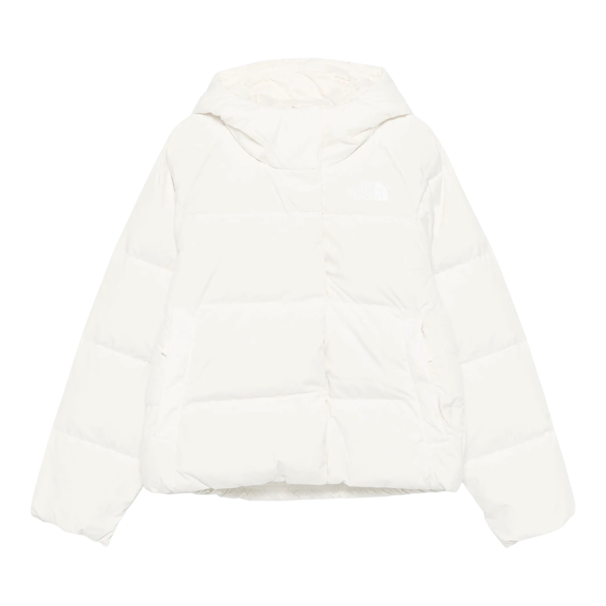 The North Face Giubbino tinta unita con Cappuccio Panna per Bambina NF0A88UDQLI PANNA THE NORTH FACE 