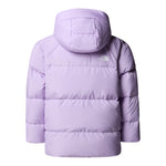 The North Face Giubbino tinta unita con Cappuccio Lilla per Bambina NF0A88VFQZI LILLA THE NORTH FACE 