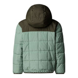 The North Face Giubbino Reversibile Tinta Jnita Verde per Bambino NF0A88VHDI2X VERDE THE NORTH FACE 