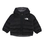 The North Face Giubbino tinta unita con Cappuccio Reversibile Nero/Grigio per Bambino NF0A88W3W00JX NERO/GRIGIO THE NORTH FACE 