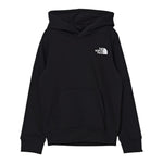 The North Face Felpa Chiusa con Cappuccio tinta unita con Logo Nero per Bambino NF0A89H9JK3 NERO THE NORTH FACE 