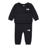 The North Face Completo 2Pz Felpa-Pantalone tinta unita Nero per Bambino NF0A8CV1JK2J NERO THE NORTH FACE 