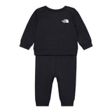 The North Face Completo 2Pz Felpa-Pantalone tinta unita Nero per Bambino NF0A8CV1JK2J NERO THE NORTH FACE 