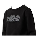 The North Face Felpa Chiusa Girocollo tinta unita con Logo Nero per Bambino NF0A8EATJK3 NERO THE NORTH FACE 