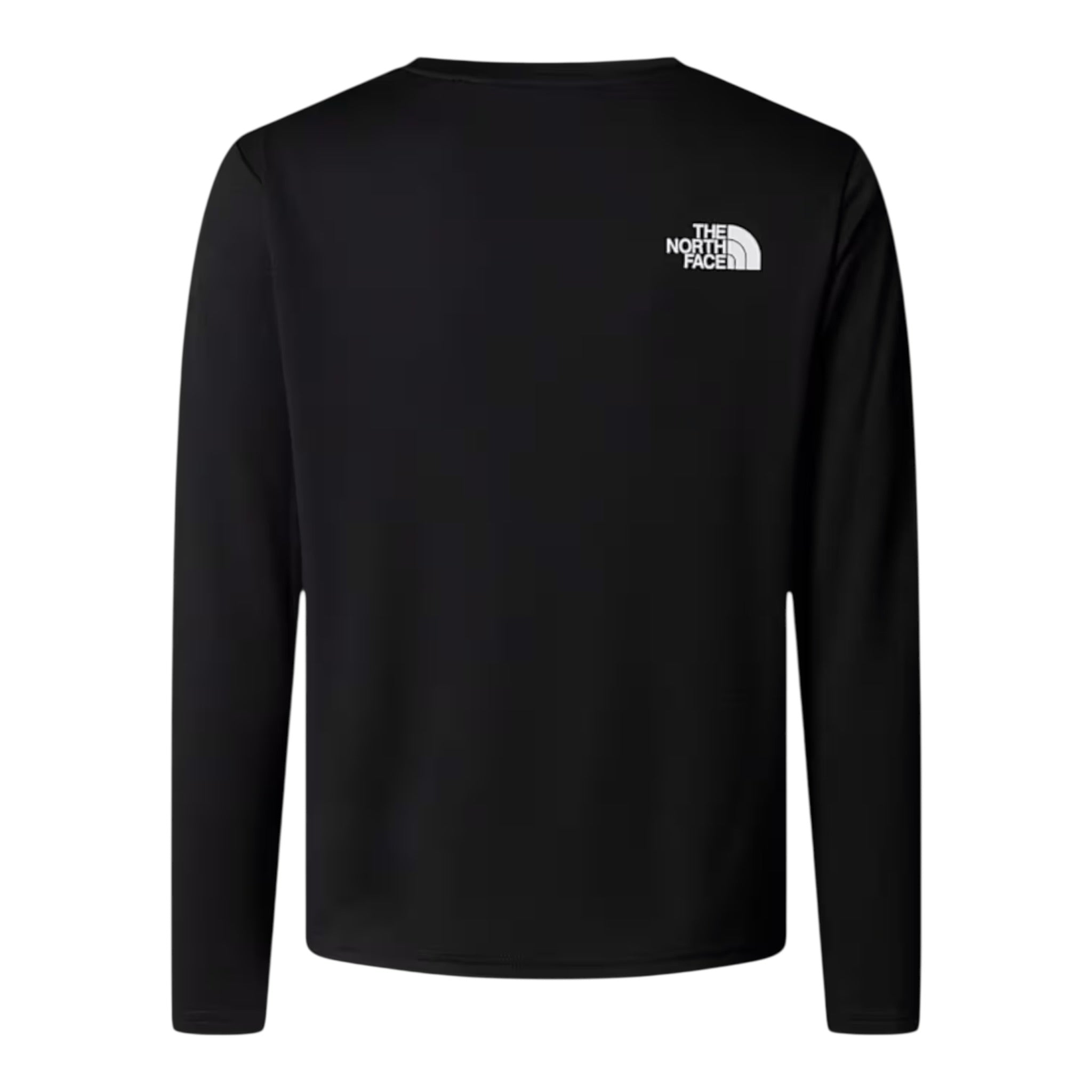 The North Face Shirt Girocollo tinta unita con Logo Nero per Bambino NF0A8EB8JK3 NERO THE NORTH FACE 